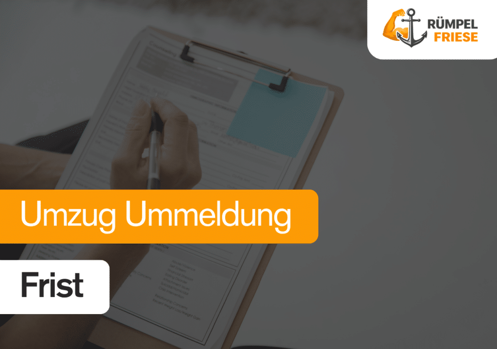 Umzug Ummeldung Frist